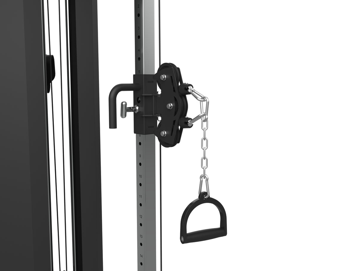 Toorx Vertical - Dual pulley CSX-2500 - pacco pesi 2X60 Kg.