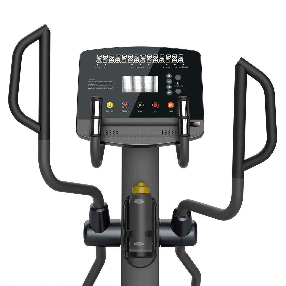 Ellittica Elettromagnetica E63 della Diamond Fitness - Programmabile autoalimentata + Fascia Polar