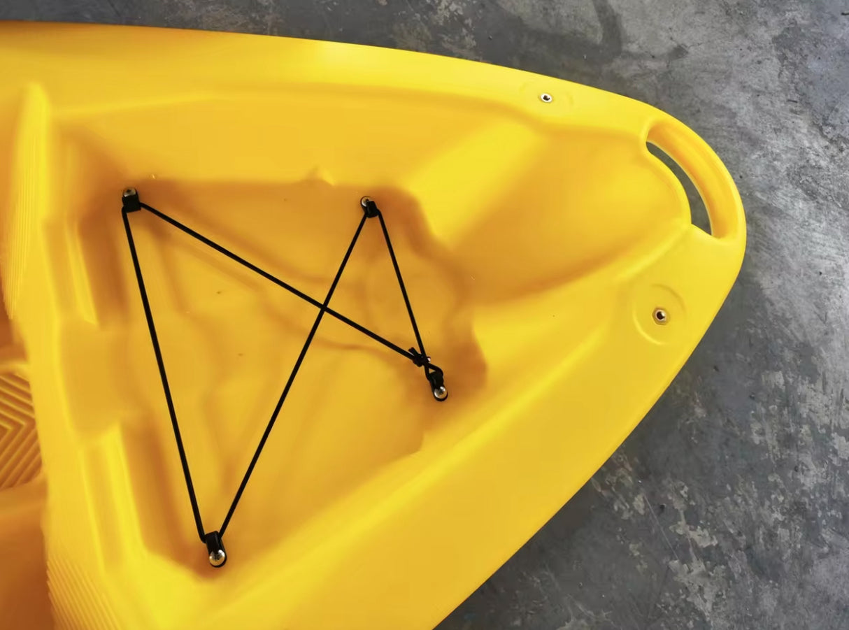 kayak GIL 2.0 BIG MAMA START - canoa monoposto da 254 cm + seggiolino + pagaia - ARANCIONE