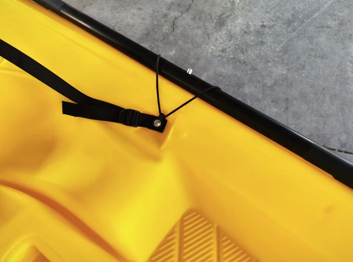 kayak GIL 2.0 BIG MAMA START - canoa monoposto da 254 cm + seggiolino + pagaia - ARANCIONE