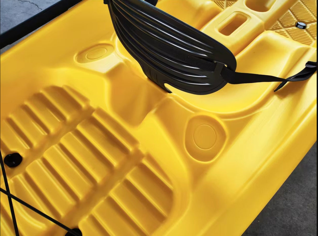 GIL 2.0 BIG MAMA START - canoa da 254 cm + seggiolino + pagaia - ROSSO