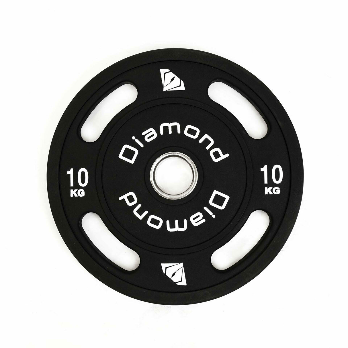 Disco Olimpico multipresa Rivestito in Tpu- foro 50 mm- 2,5 kg. - DGMP-2,5 - DIAMOND FITNESS