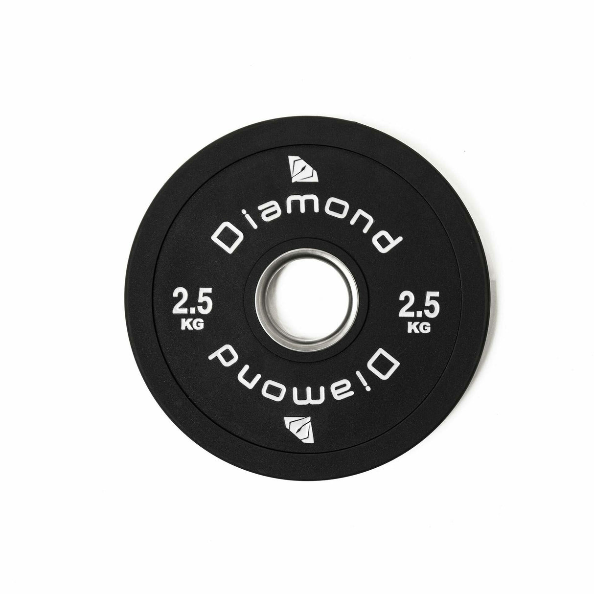 Disco Olimpico multipresa Rivestito in Tpu- foro 50 mm- 2,5 kg. - DGMP-2,5 - DIAMOND FITNESS