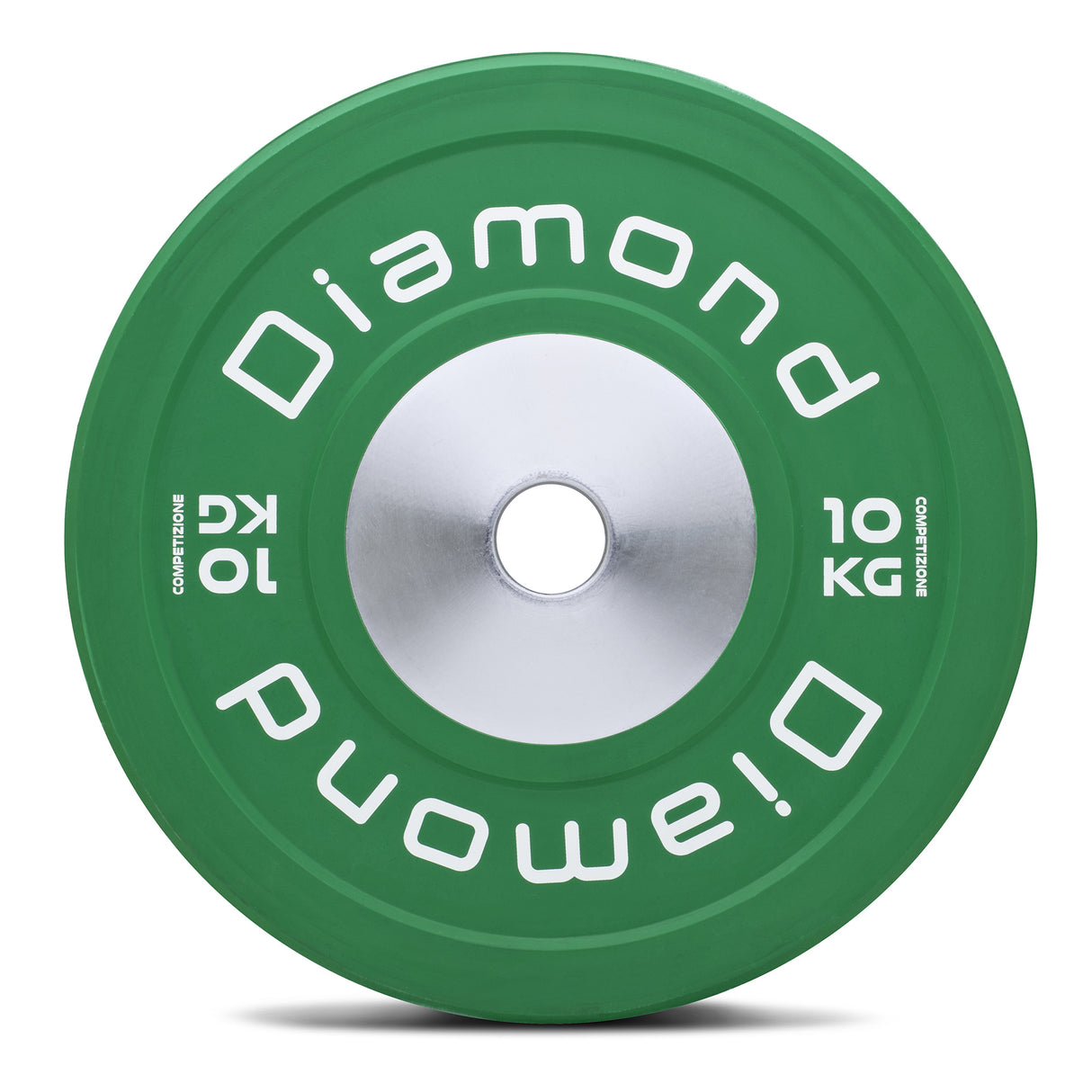 Disco Bumper Competizione Pro - diam. 45 cm - Monoblocco centrale in acciaio pieno - Linea Diamond - Cod. DOCD-PN