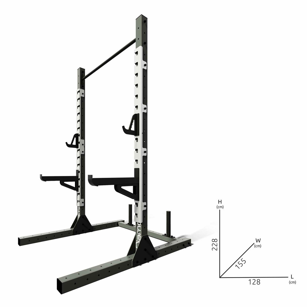 Squat Rack Premium DR-SRP - cm 128x155x228 - Linea Diamond Fitness