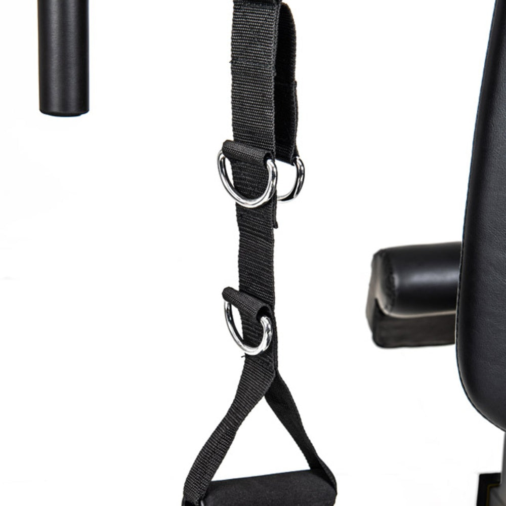 Stazione Multifunzione MSX-50 Pacco Pesi 70 kg e Pressa Gambe Regolabile Linea Toorx