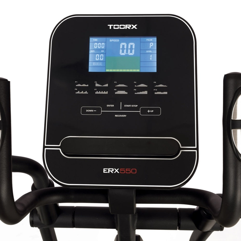 Ellittica Elettromagnetica ERX-550 HRC a volano anteriore elettromagnetica con ricevitore wireless APP Ready 3.0 -compatibile KINOMAP e ZWIFT