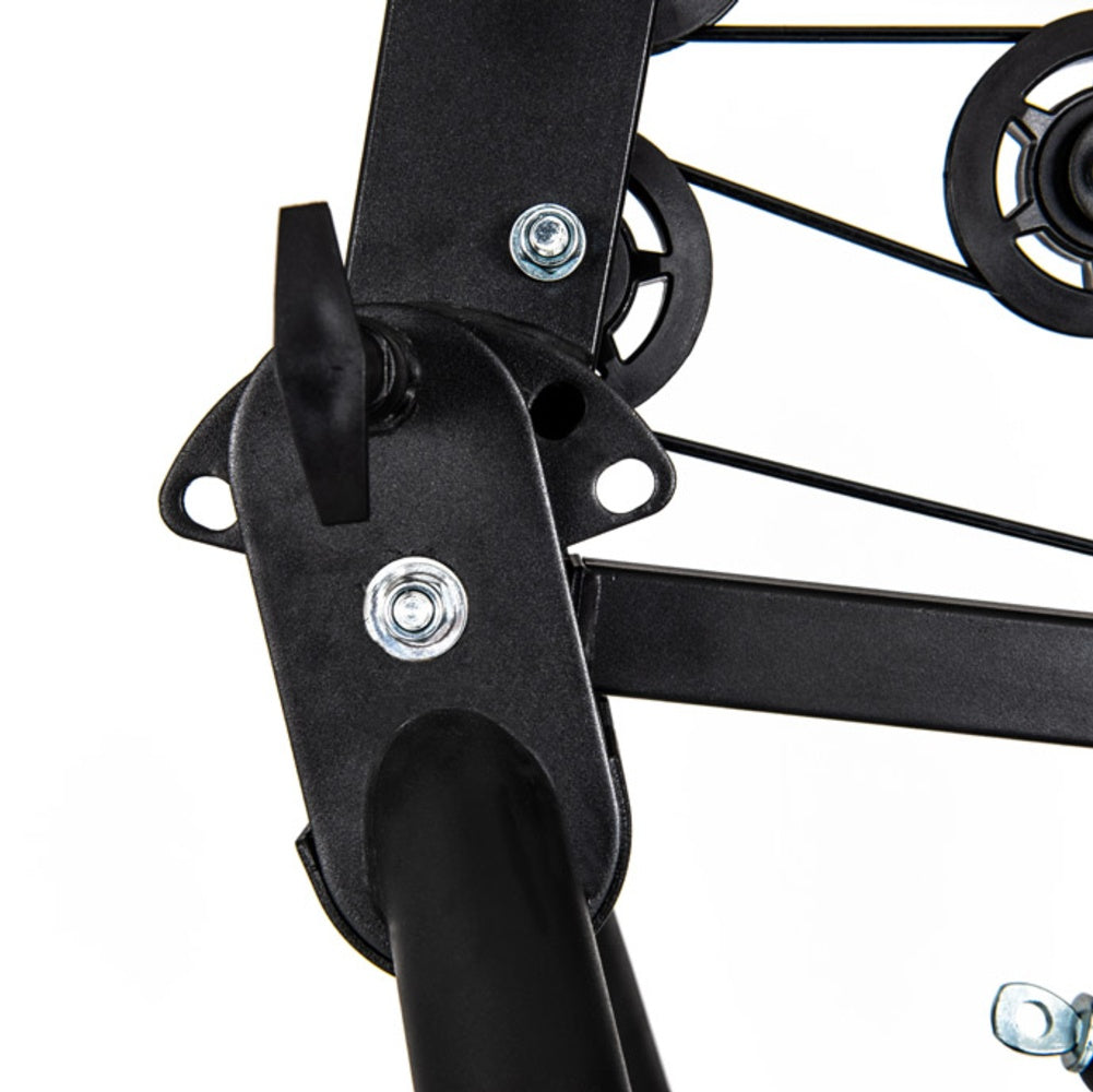 Stazione Multifunzione MSX-90 Pacco Pesi 102 kg kg con Doppio Cavo Libero e Pressa Gambe Regolabile Linea Toorx