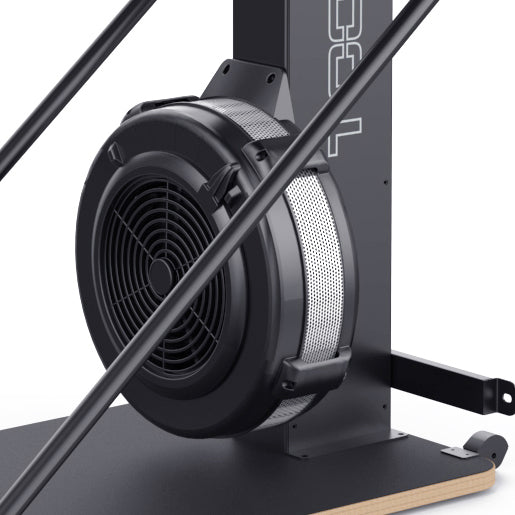 TOORX Vertical Ski Trainer ad aria - SKX-AIR-5000 APP Ready- Regolazione Sforzo su 10 livelli e Console display LCD