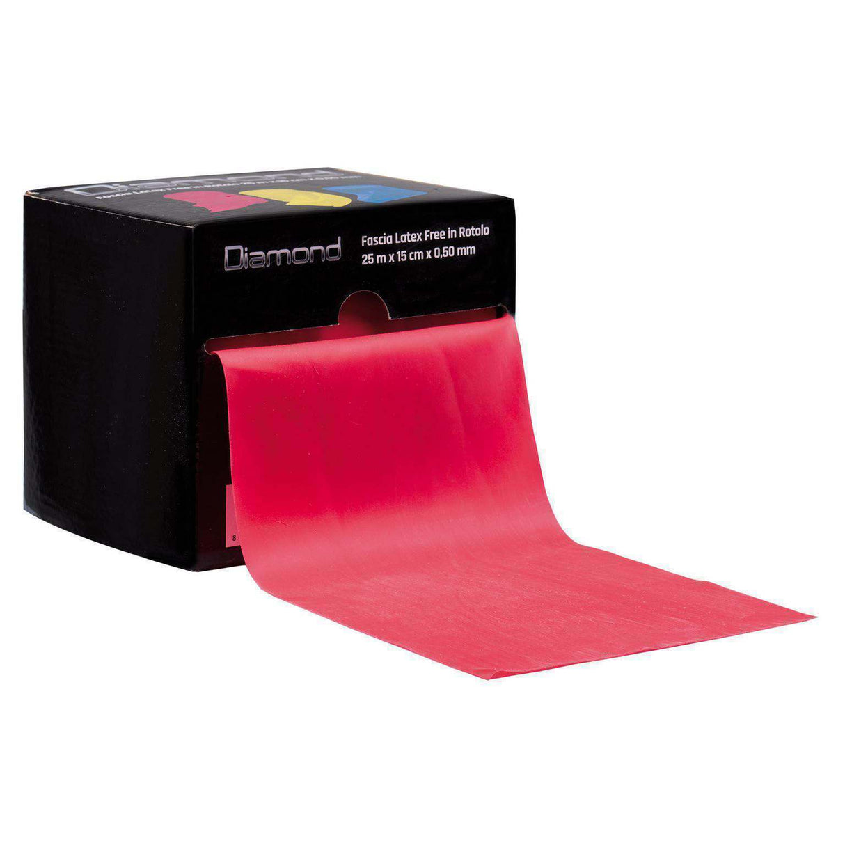 FASCIA ELASTICA LATEX FREE IN ROTOLO 0,50 MM X 15 CM X 25 M - LINEA DIAMOND - Cod. FRD50
