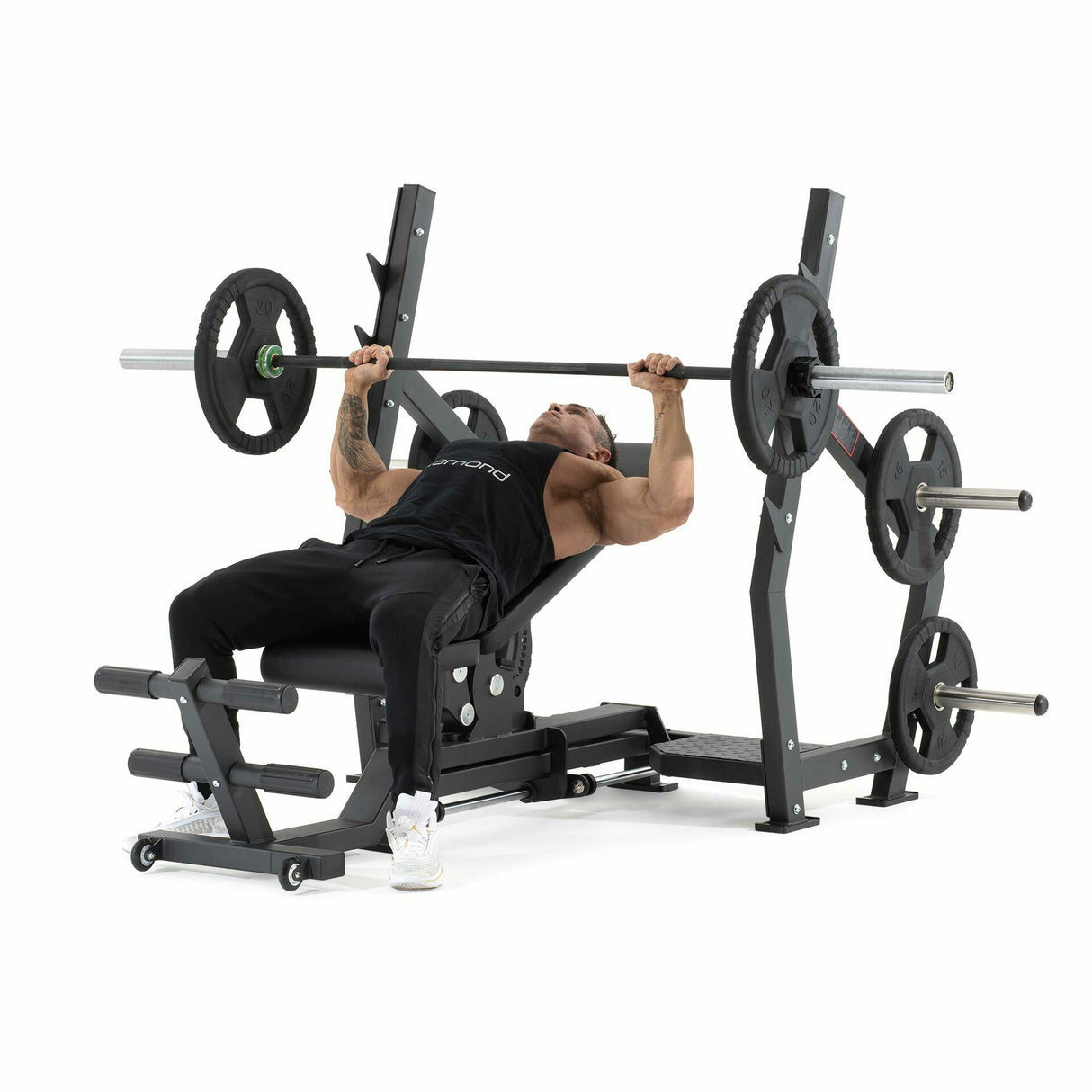 Adjustable Olympic Bench- Linea Diamond cod.GB-OLYADJBENCH