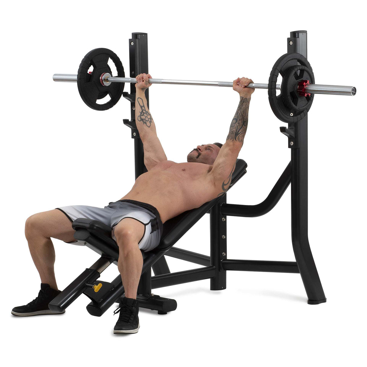 PANCA OLIMPICA INCLINATA- Linea Diamond Professional Strenght - Cod. GB-OLYINCLINE