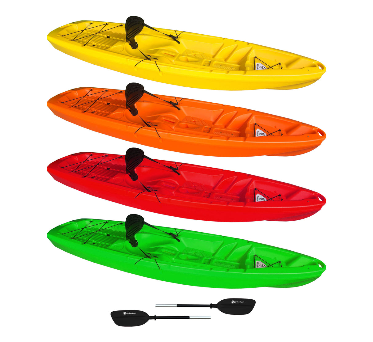 canoa 1 posto GIL 2.0 BIG MAMA KAYAK - kayak monoposto da 254 cm + seggiolino + pagaia