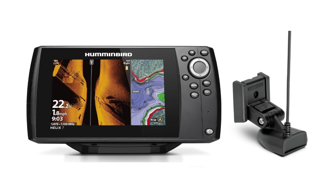 Humminbird Helix 7 CHIRP MSI GPS G4 include trasduttore da poppa DS, MDI & MSI cod.JH-H7-620
