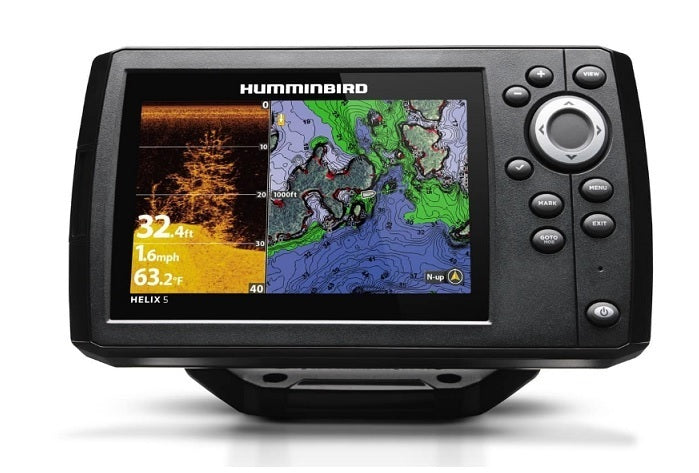 Humminbird Helix 5 CHIRP DI GPS 63 include trasduttore da poppa DS/DI COD.JH-H5-670