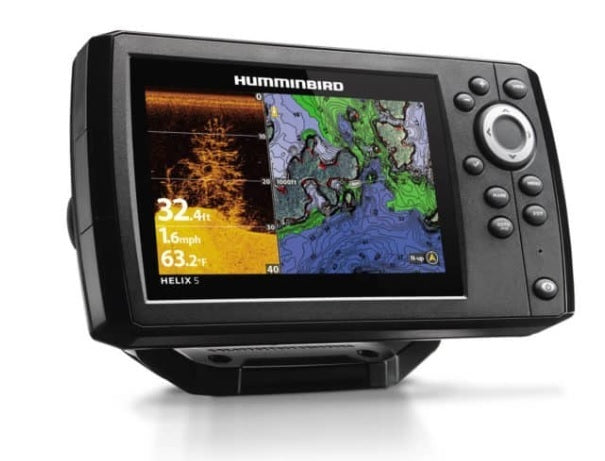 Humminbird Helix 5 CHIRP DI GPS 63 include trasduttore da poppa DS/DI COD.JH-H5-670