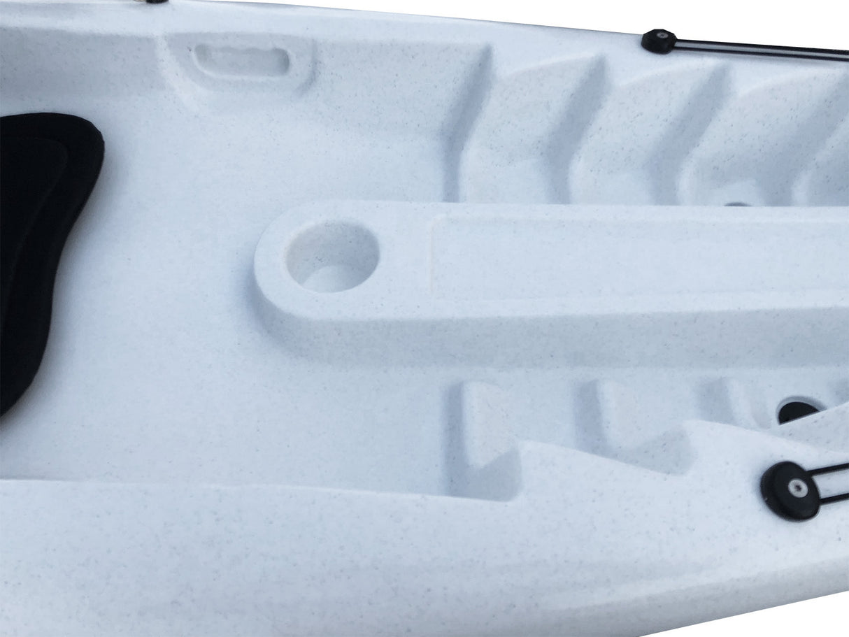 Canoa 1 posto Privat 2.0 Big Mama Kayak 295 cm + 2 gavoni + 1 pagaia in omaggio (PACK 1) - AZZURRO