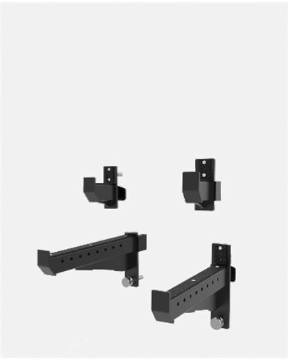 Supporti bilancieri e fermi di sicurezza per ASX 7000 cod.SB-FSASX-7 TOORX