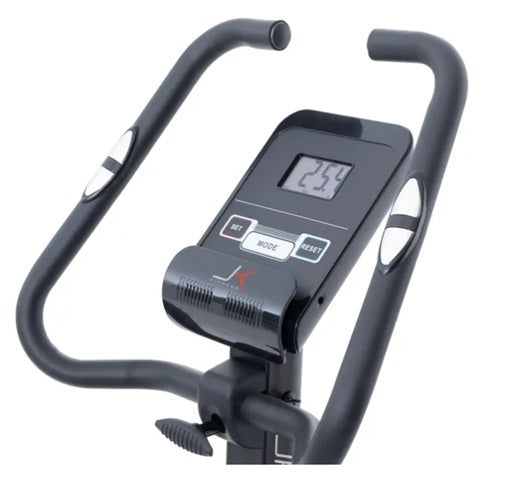 Cyclette JK Fitness JK 244 Compatibile APP Zwift e Kinomap COD.JK244 - volano 9 kg - peso max utente 120 kg - ciclocamera