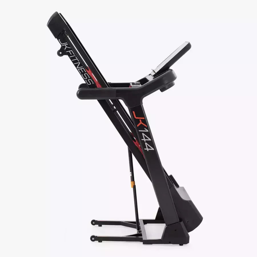 JK144 TAPIS ROULANT JK FITNESS Linea Home - elettrico richiudibile con motore da 3.25 HP raggiunge i 22 km/h