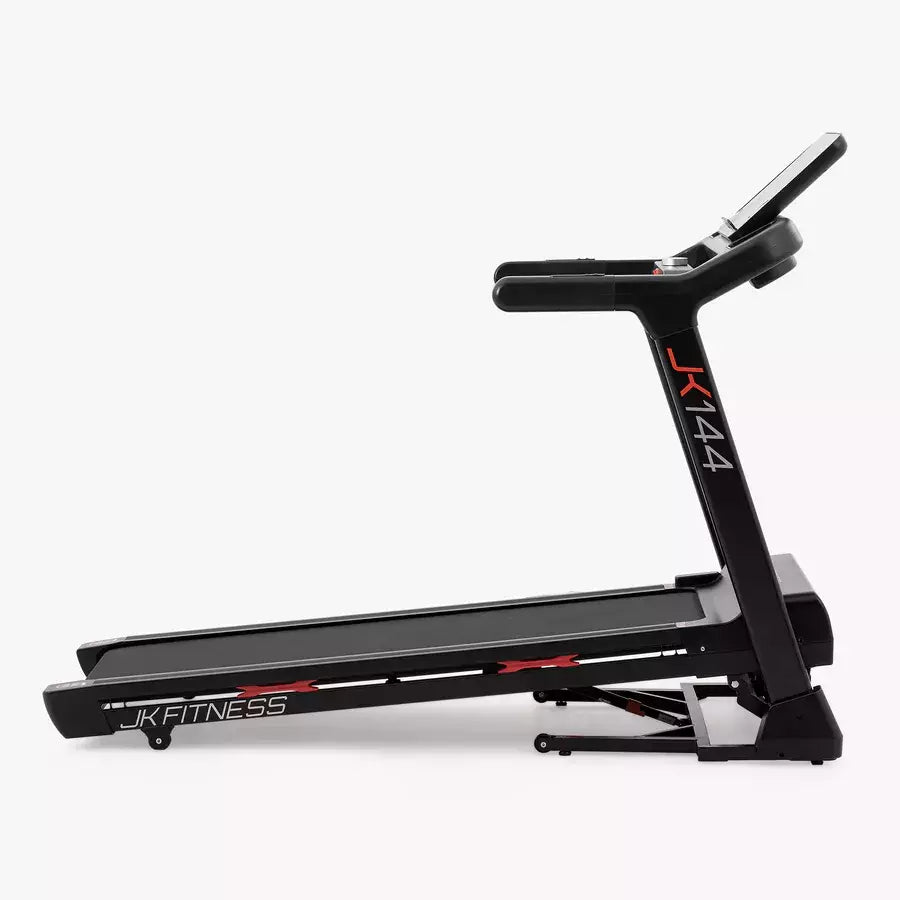JK144 TAPIS ROULANT JK FITNESS Linea Home - elettrico richiudibile con motore da 3.25 HP raggiunge i 22 km/h