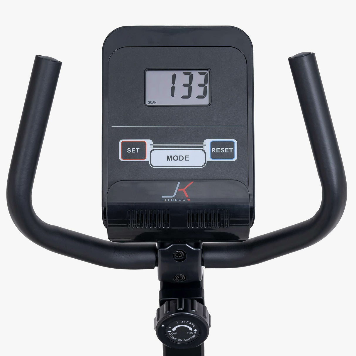 JK314 La nuova cyclette elettromagnetica recumbent- JK Fitness - ingresso facilitato - volano 9 kg bilanciata e pedivella da 17 cm