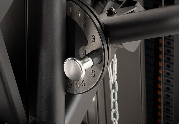 Stazione Multifunzione JKV61 Pacco Pesi 90 kg Linea JK Fitness Vertical cod. JKV61