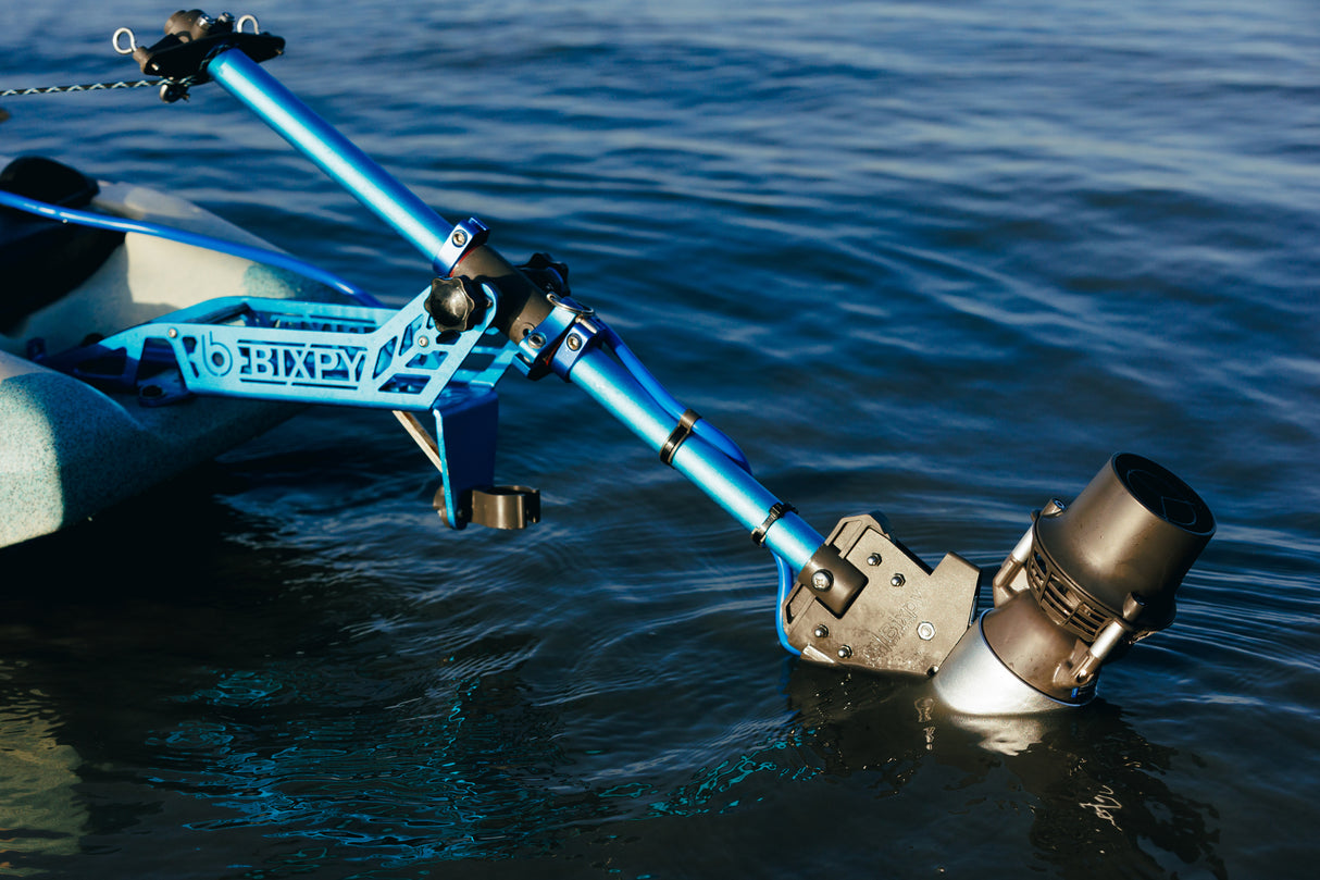 Bixpy Power Pole Adapter (K-1) Adattatore in alluminio con piastra orizzontale + palo verticale