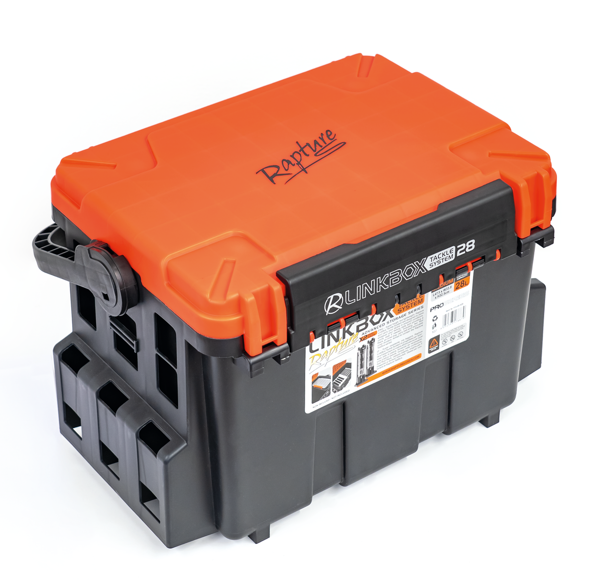 VALIGETTA PORTA ACCESSORI LINKBOX 20 LITRI TACKLE SYSTEM - RAPTURE - PRO SERIES ts24