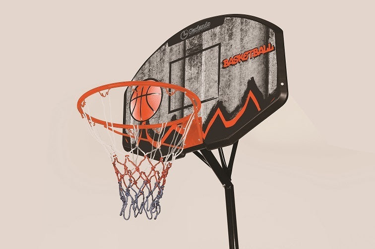 Memphis Impianto Basket con colonna e base zavorrabile altezza 190-260 cm Garlando cod.BA-13