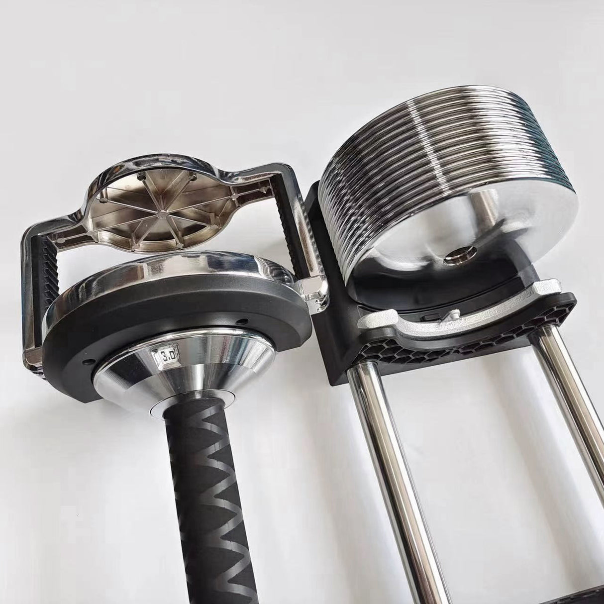 Manubrio a carico selezionabile in Acciaio 3-32 Kg - MS32S