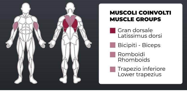 Toorx Vertical Aktiv Line Seated Horizontal Pulley PLX-3900 - Pacco pesi 120 Kg.