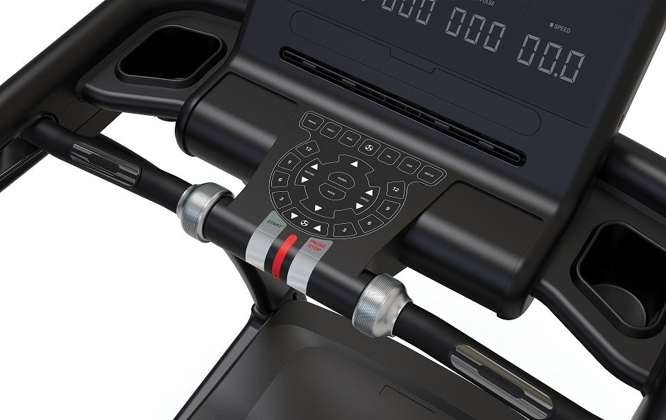 MIRAGE S40 HRC TOORX TAPIS ROULANT con fascia cardio inclusa APP READY 3.0 compatibile con Zwift, Kinomap e I-console - Inclinazione Elettrica - Piano Corsa 148 x 51 cm - Velocità 22 km/h - Utente 130 kg - COD.MIRAGE-S40
