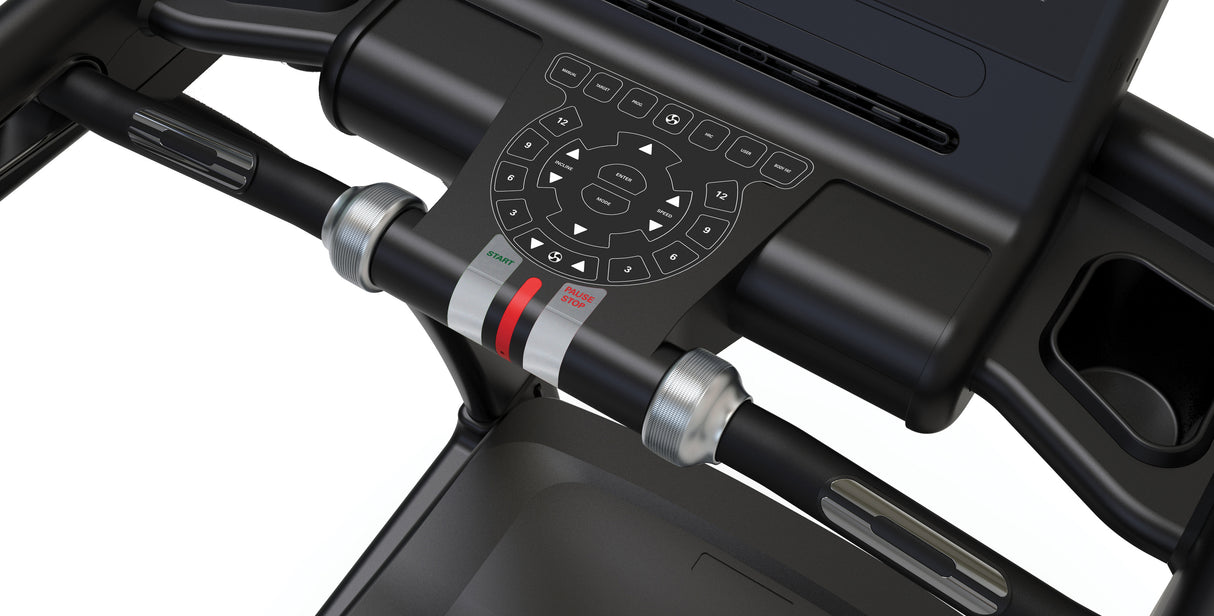 MIRAGE S80 TFT HRC TAPIS ROULANT con fascia cardio inclusa APP READY 3.0 compatibile con Zwift, Kinomap e I-console - inclinazione elettrica - piano corsa 158 x 57 cm - velocità 22 km/h - utente 160 kg COD.MIRAGE-S80-TFT TOORX MOTORE AC