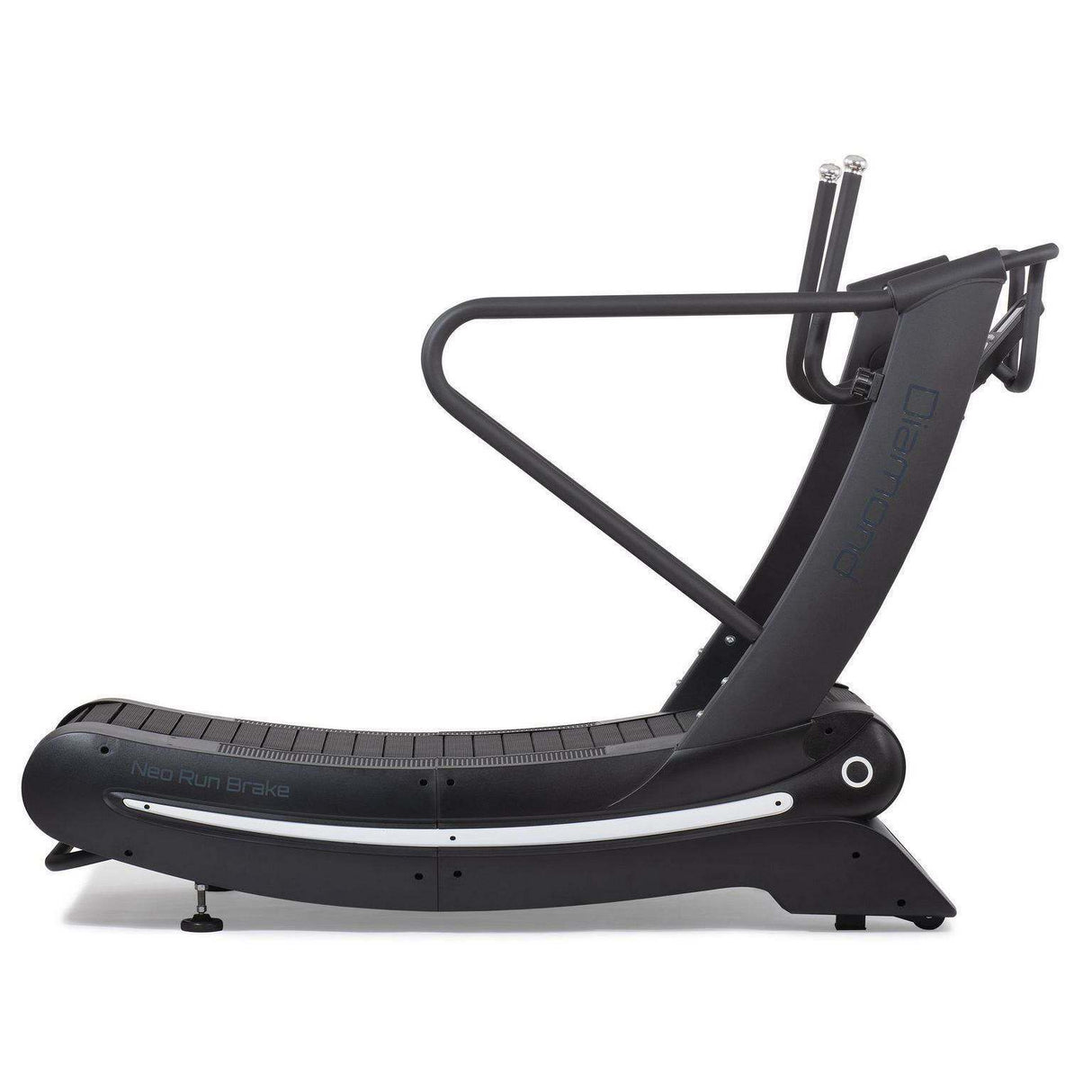 Neo Run Brake Tapis Roulant Curvo Magnetico 120 Cuscinetti Freno Magnetico -Diamond- Piano Corsa 170 X 44 Cm - Peso Max Utente 200 Kg