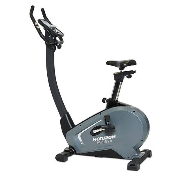 Paros 2.0 Cyclette Bici da Camera Horizon Fitness Volano 7 Kg - Peso Max Utente 136 Kg