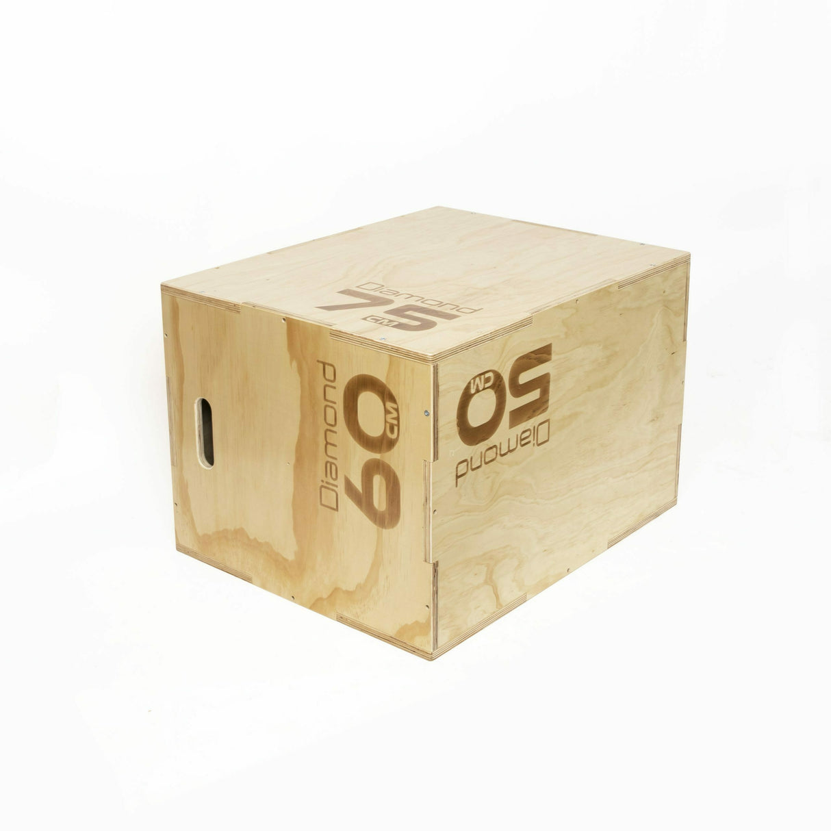 PLYO BOX LEGNO NATURALE (75-60-50 cm) - 24Kg - Linea Diamond - Cod. PBD