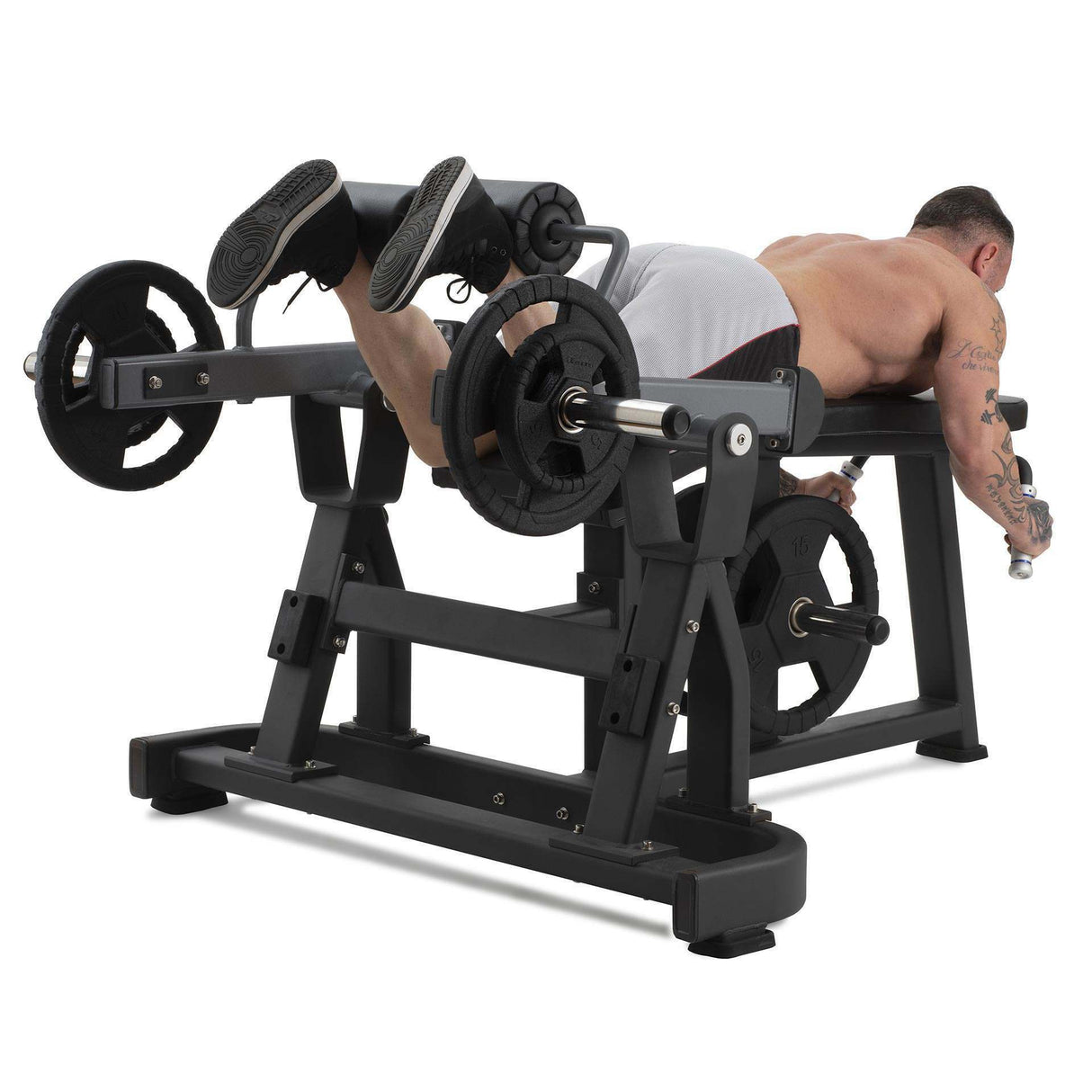 Leg Curl machine - Plate Loaded Linea Diamond cod. PL-LEGCURL