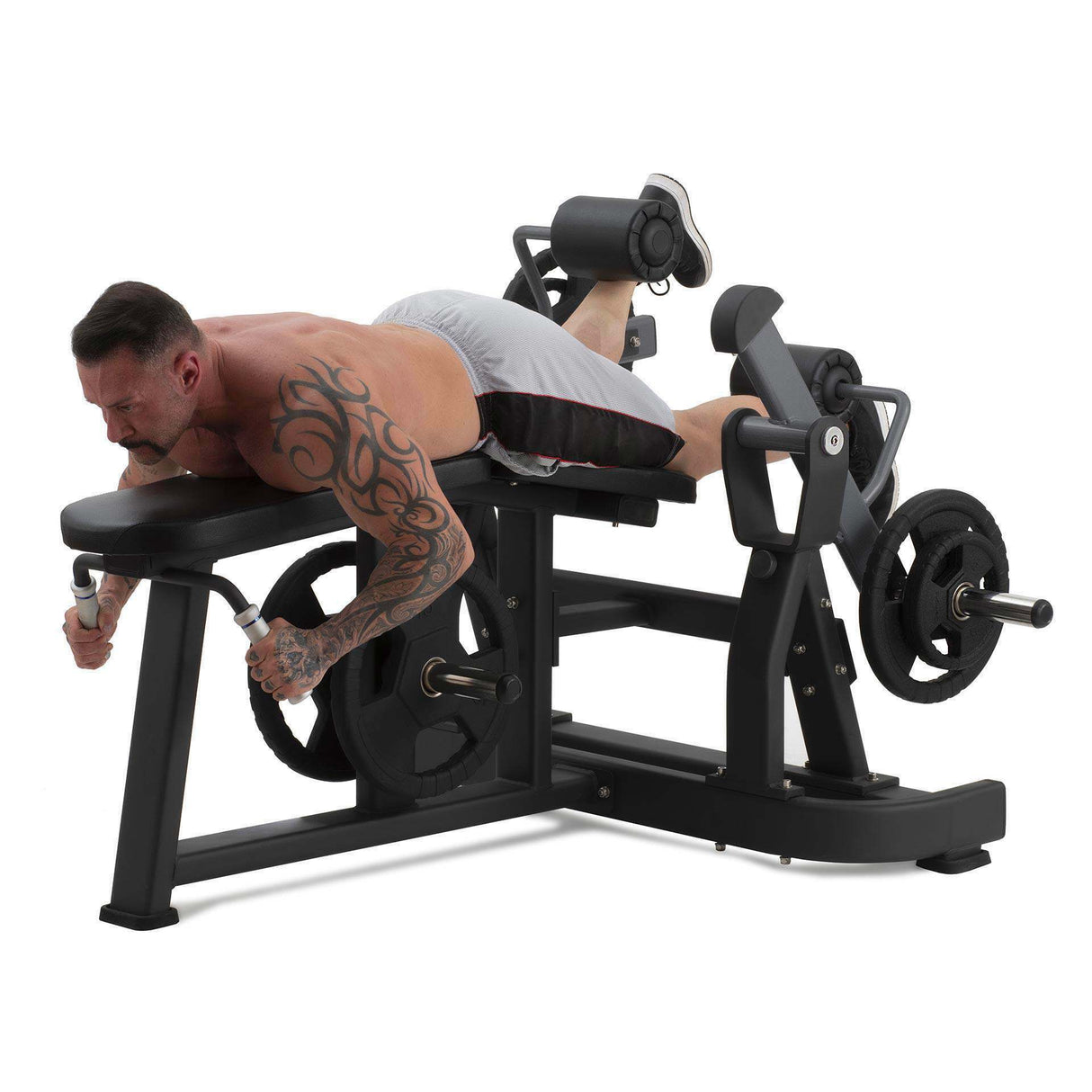 Leg Curl machine - Plate Loaded Linea Diamond cod. PL-LEGCURL