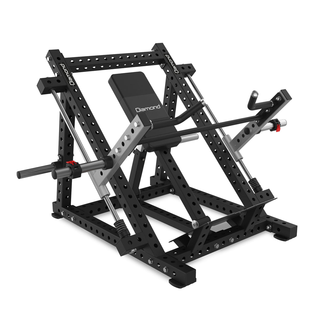 DUAL TRACK ROW della Serie RIGS Plate Loaded Linea Diamond Fitness Cod. PL300-BACKSMITHROW