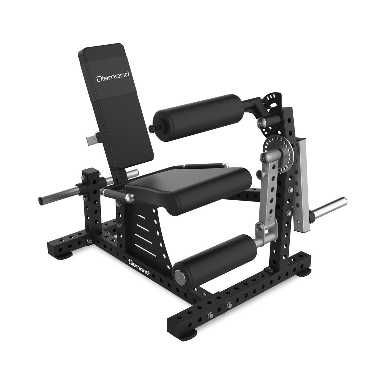 COMBO LEG EXTENSION / LEG CURL SEDUTO della serie srigs Plate Loaded Linea Diamond Fitness Cod. PL300-COMBOSEATEDLEG