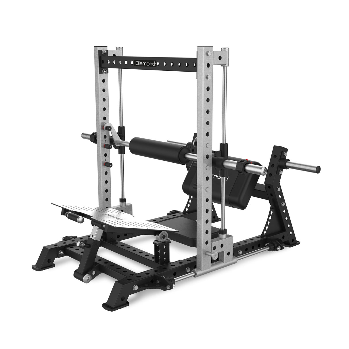 HIP THRUST REGOLABILE della serie srigs Plate Loaded Linea Diamond Fitness Cod. PL300-LINEARHIPTHRUST