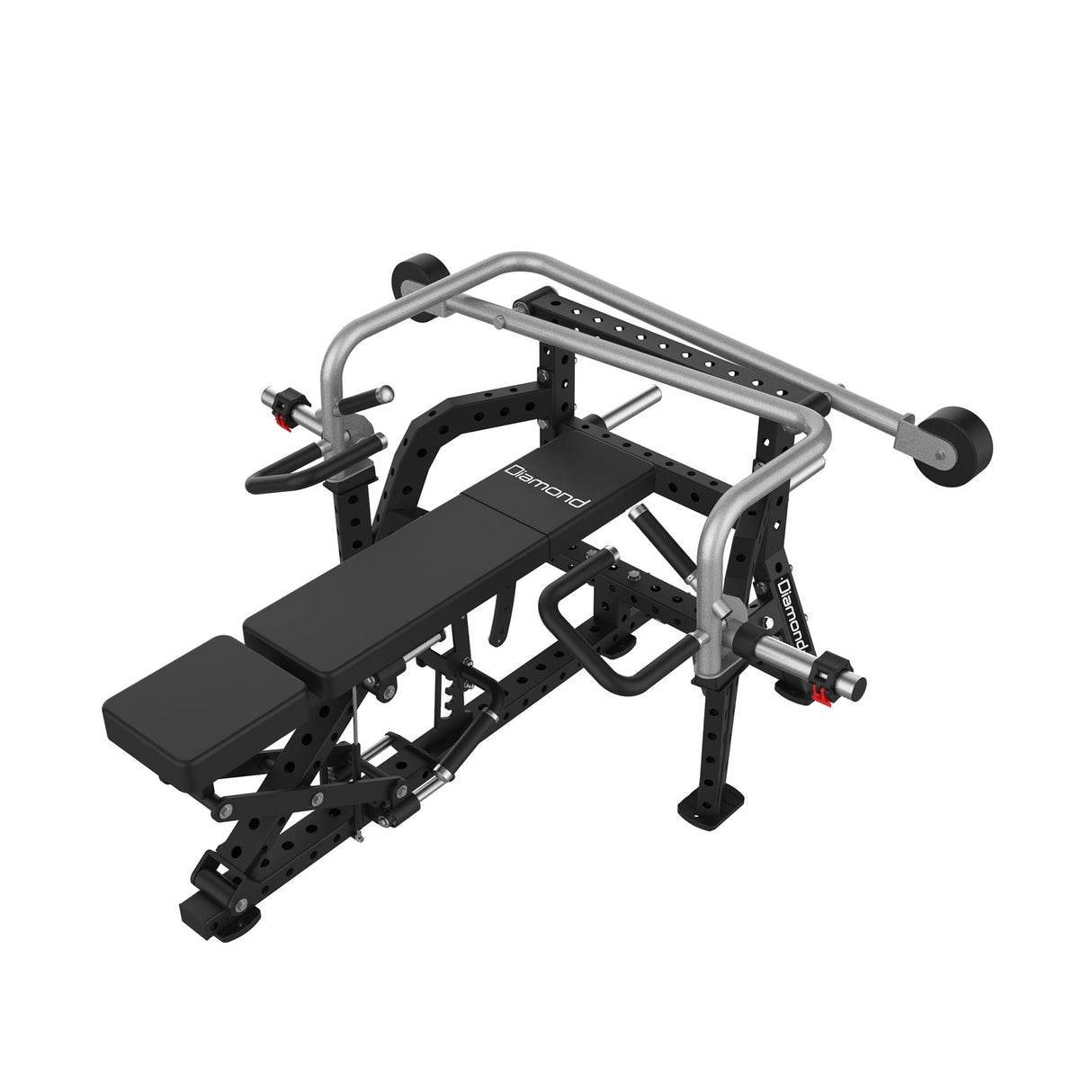 Multi Push Press della Serie RIGS Plate Loaded Linea Diamond Fitness Cod. PL300-MULTIPUSHPRESS
