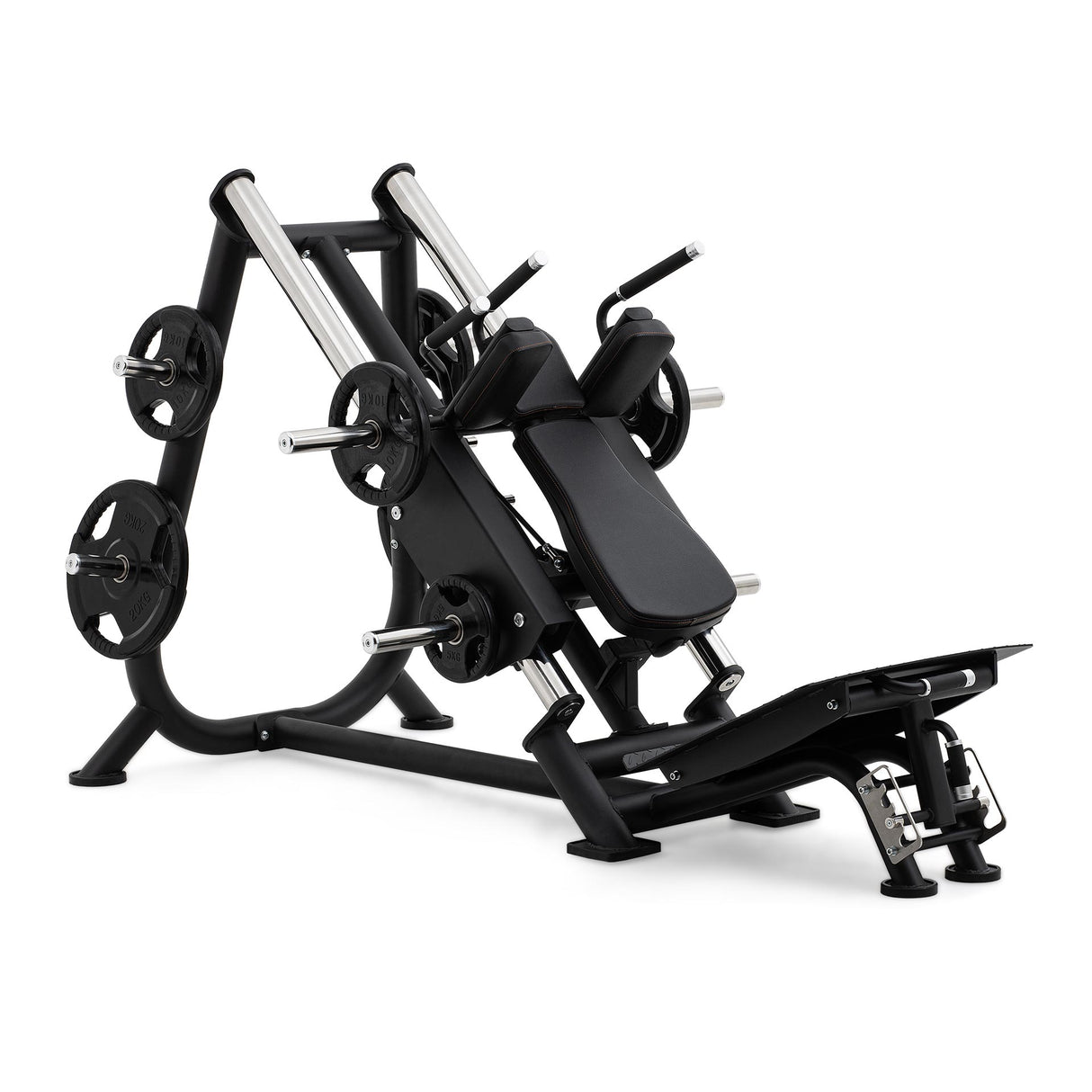 LINEAR HACKSQUAT MACHINE - Linea Diamond Professional Strenght - Cod. PL550-LINEARHACKSQUAT