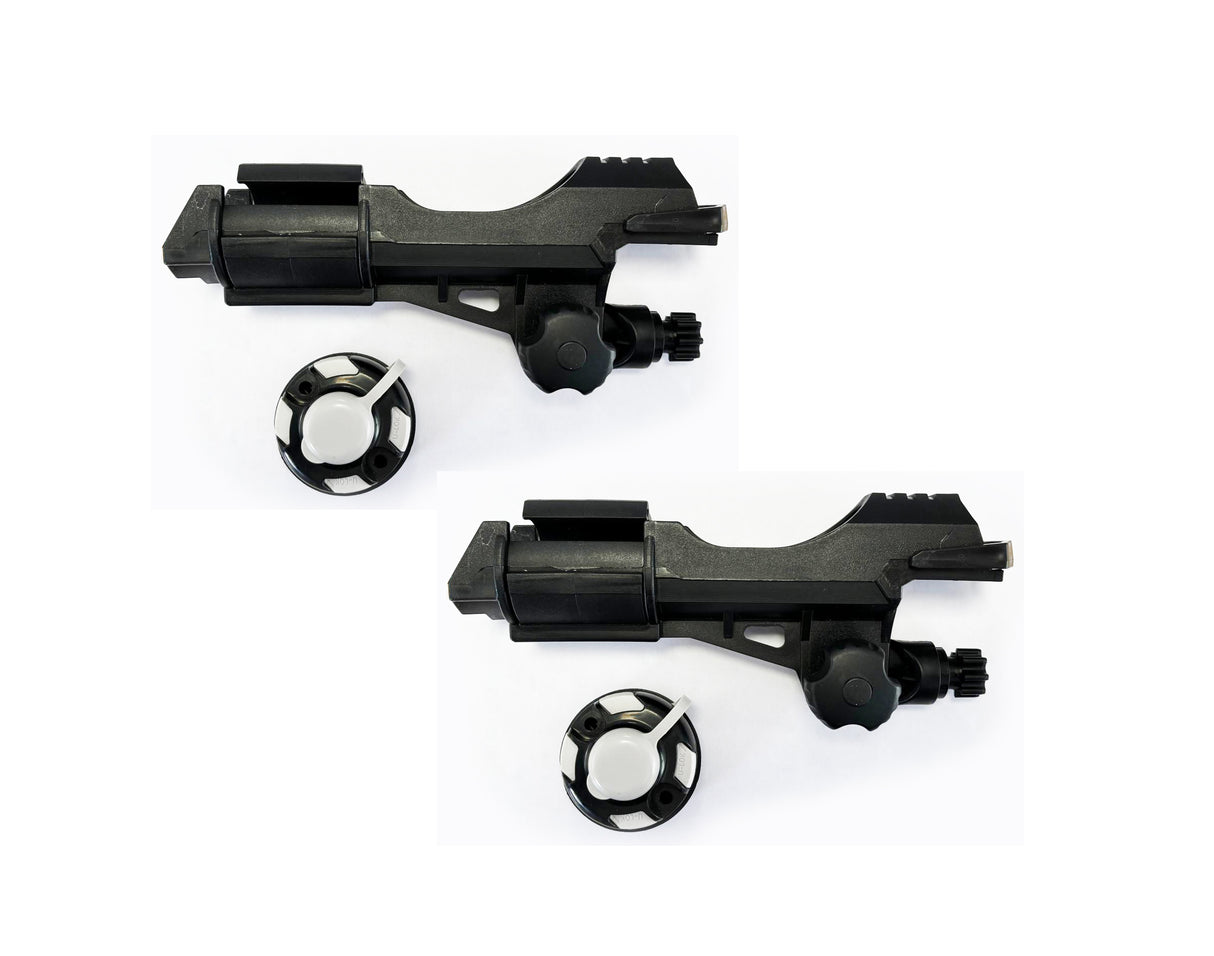 kayak componibile Split 2 Fishing Big Mama kayak, canoa biposto modulare, si monta in 30 secondi, 2 portacanne (arancio)