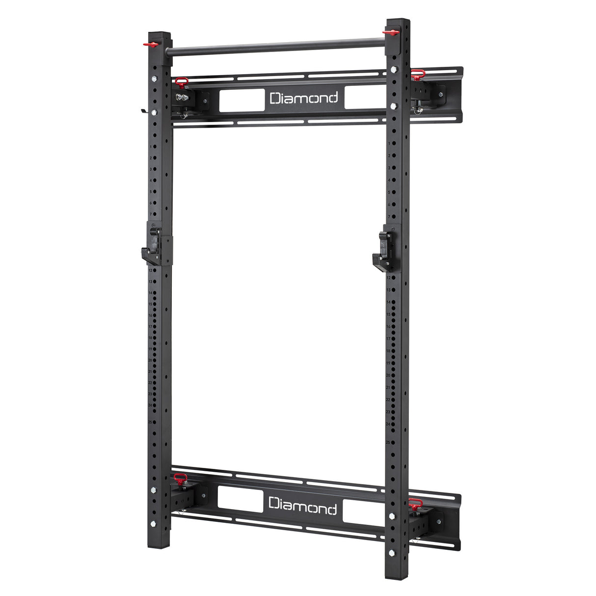 FOLDABLE POWER RACK WALL MOUNTED - Linea Strenght DIAMOND - Cod. PR-W