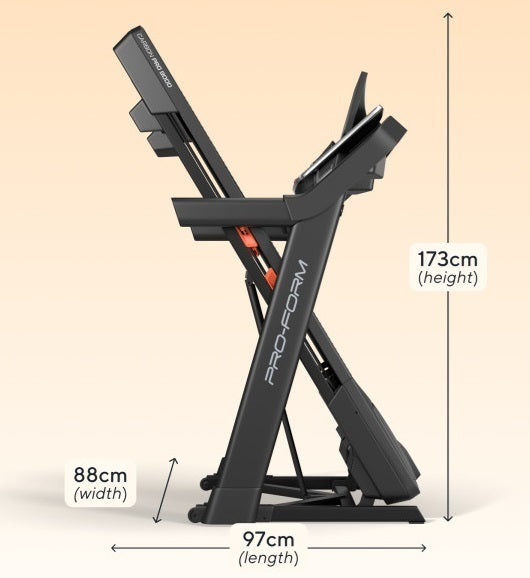 Promo PRO 9000 NEW 2025 - TAPIS ROULANT Proform piano corsa 152 x 51 cm - peso max utente 158 kg cod. PFTL16925-INT