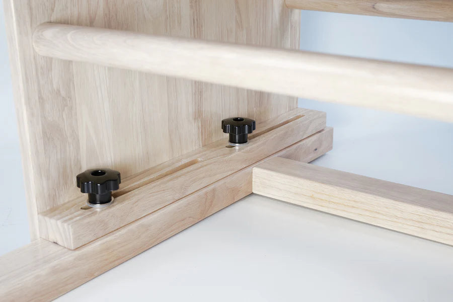 Ladder barrel in legno di quercia naturale - Linea Lifeness di Toorx - Cod. PTX-1900G Green Tea