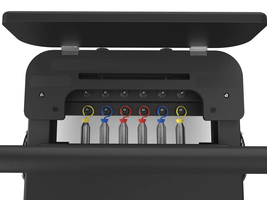 Reformer in Alluminio full track PTX 8000 Black Pearl- linea Liveness di Toorx- Cod. PTX-8000BP