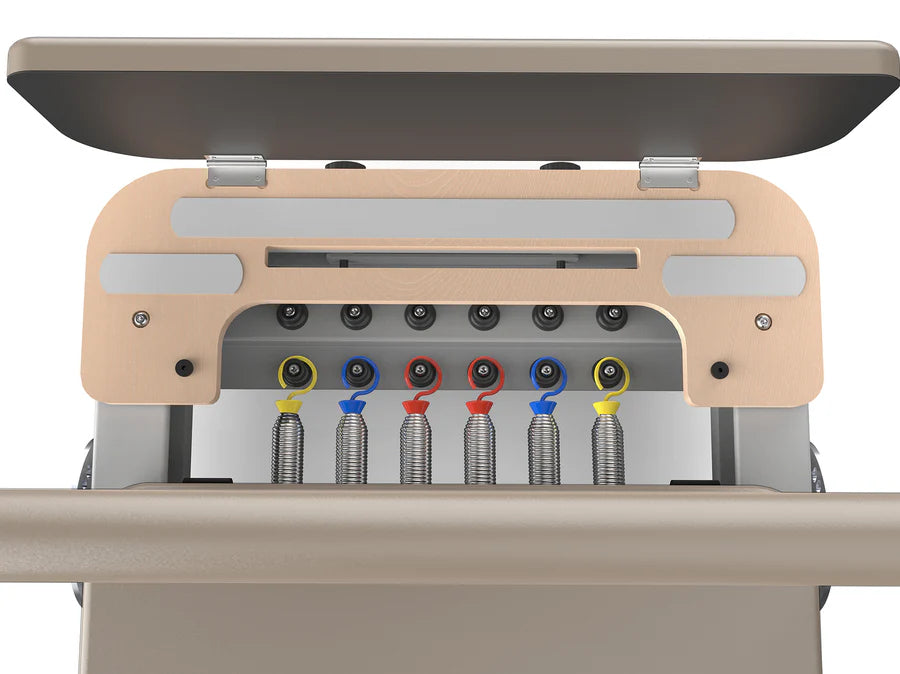 Reformer in Alluminio full track PTX 8000 Moon&Sand- linea Liveness di Toorx- Cod. PTX-8000MS